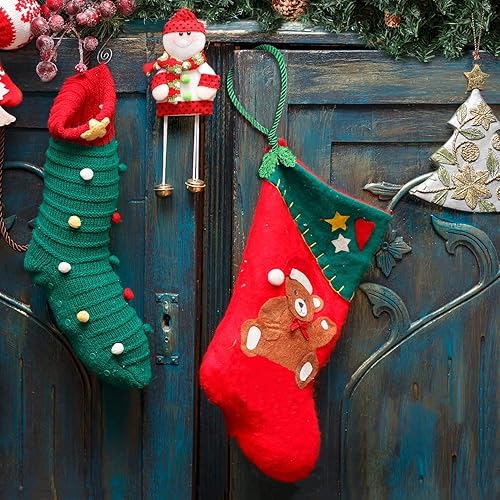 Miniatura 6 de Shappy - Ataduras decorativas de torsión de Navidad reutilizables y flexibles para guirnaldas, barandillas y decoración del hogar