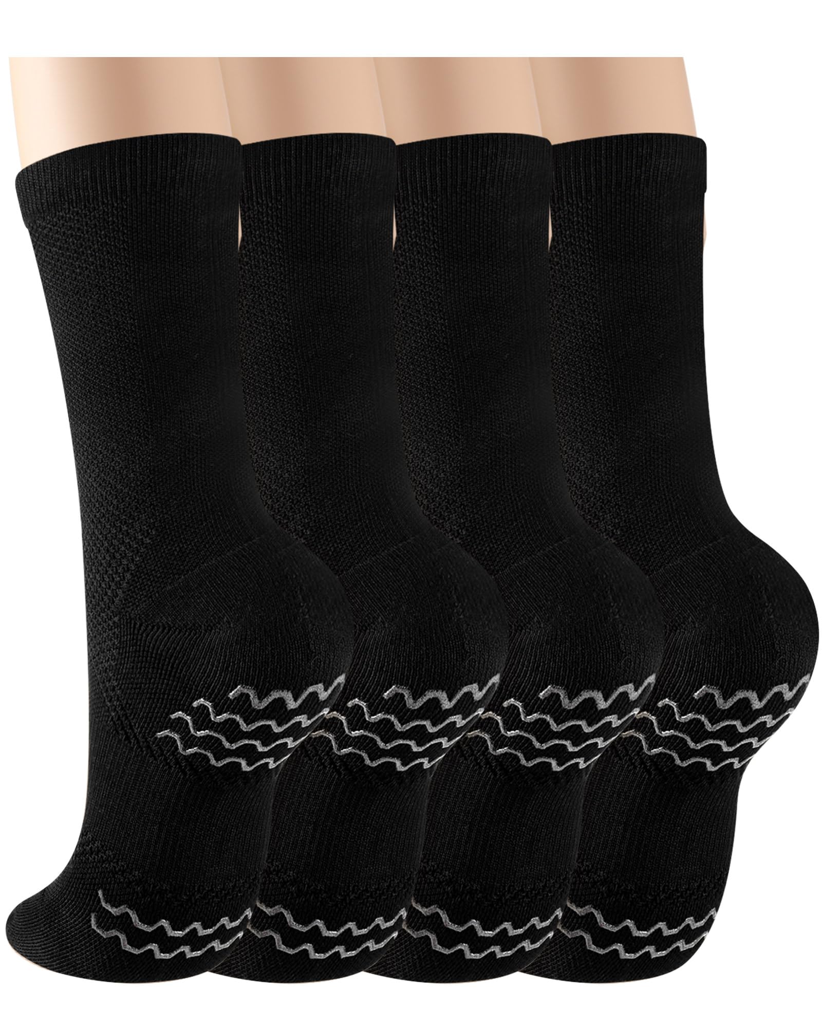 Jecery 2 Pairs Dance Non Slip Socks Ballet Contemporary
