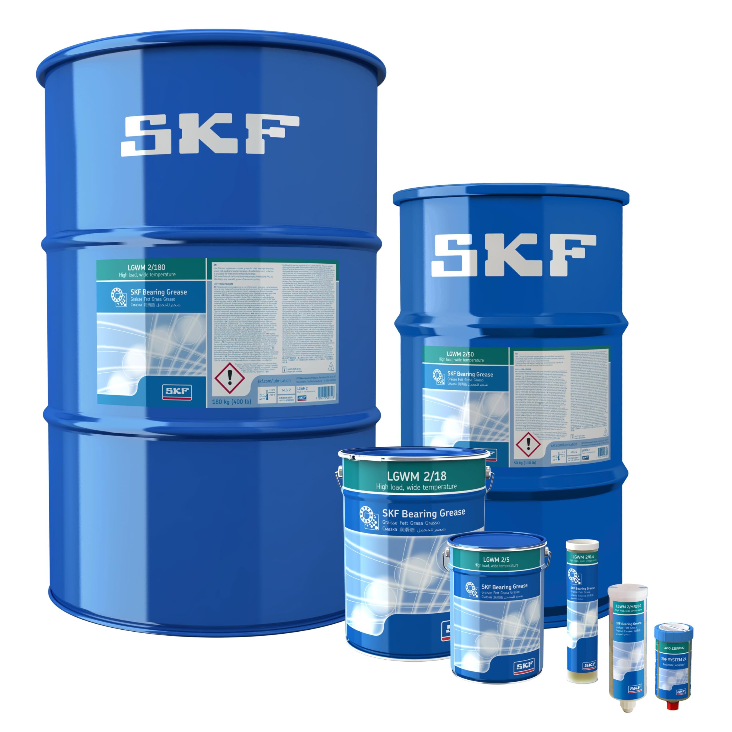 SKF LGWM 2/18 - Grasa para rodamientos (18 kg)