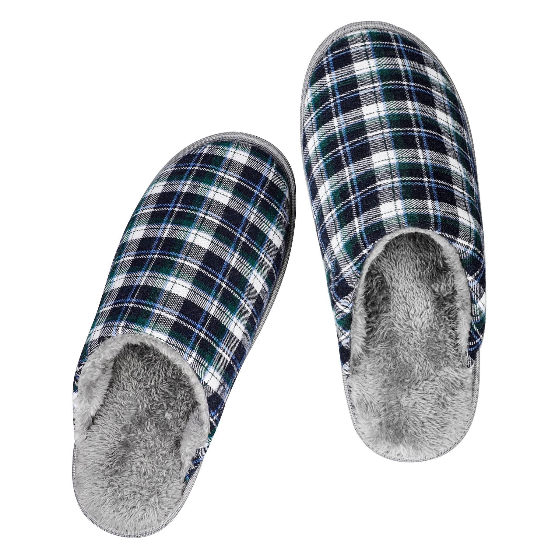 riemot Pantofole Uomo Ciabatte Invernali Inverno Casa Morbida Autunno Inverno Memoria Schiuma Pavimento Indoor Outdoor 38-47 EU