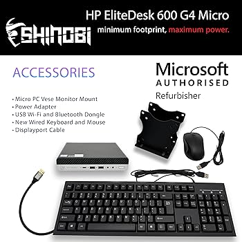 Amazon.com: HP EliteDesk 600 G4 Mini PC | Intel Core i5