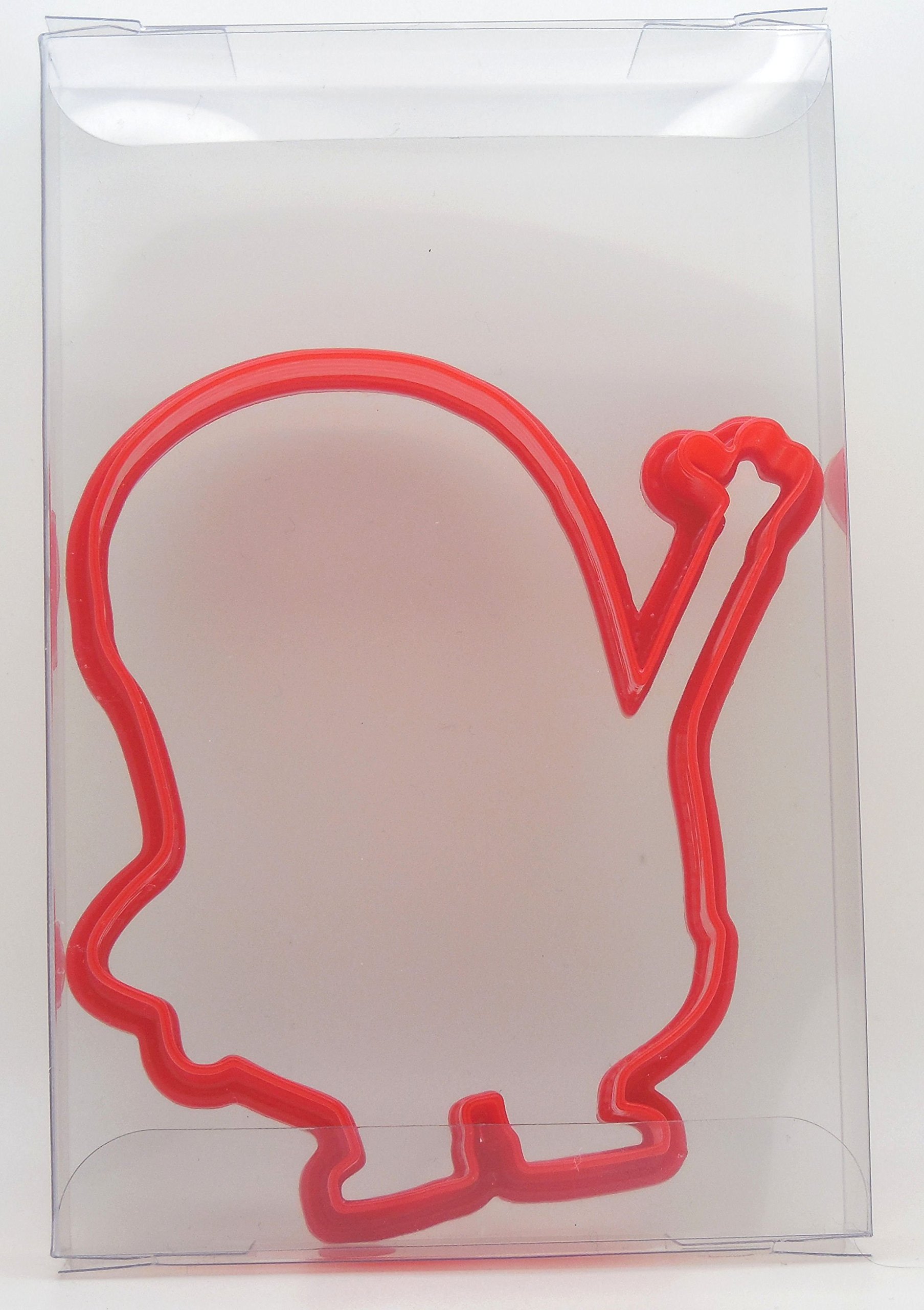 Goggly Red Minion Cookie Cutter, Biscuit, Pastry, Fondant Clay Cutter