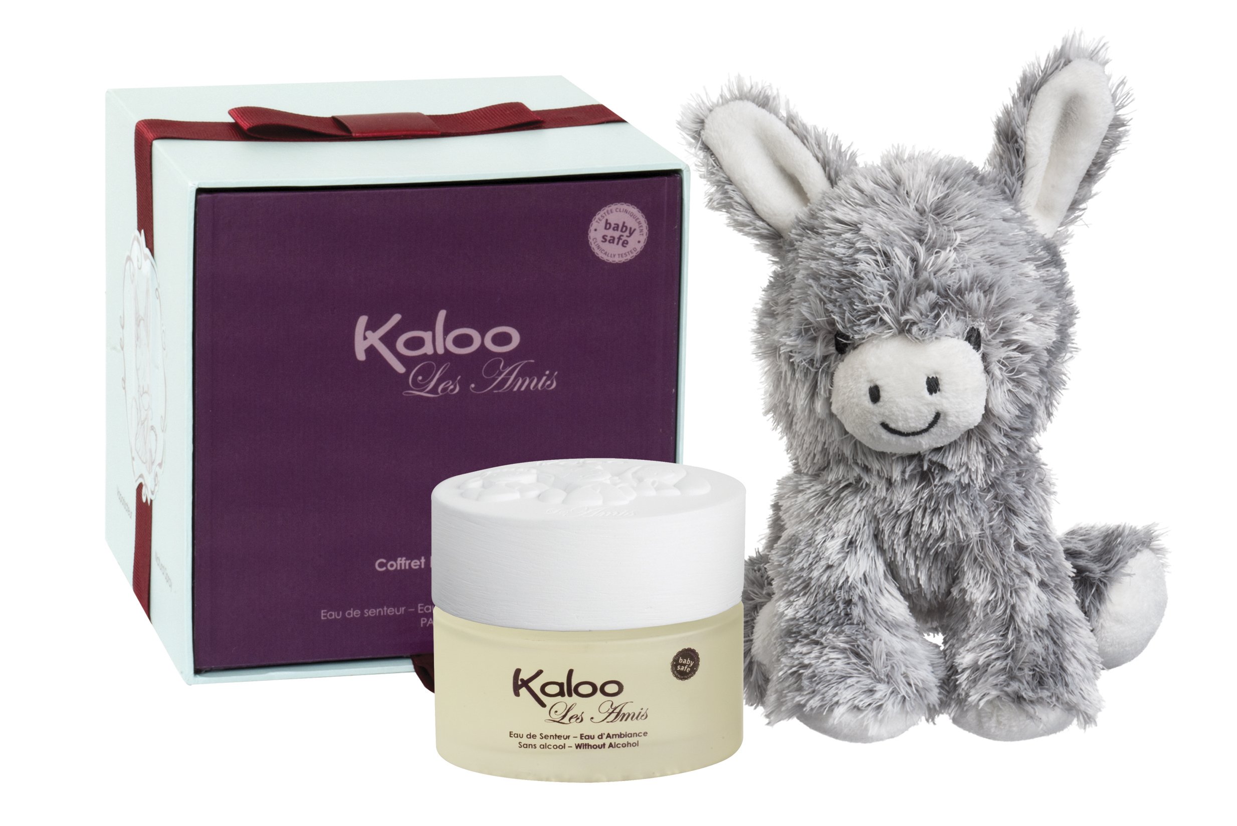 Kaloo Les Amis Cologne 100 ml Eau De Senteur Spray / Room Fragrance Spray (Alcohol Free) + Free Fluffy Donkey for Men