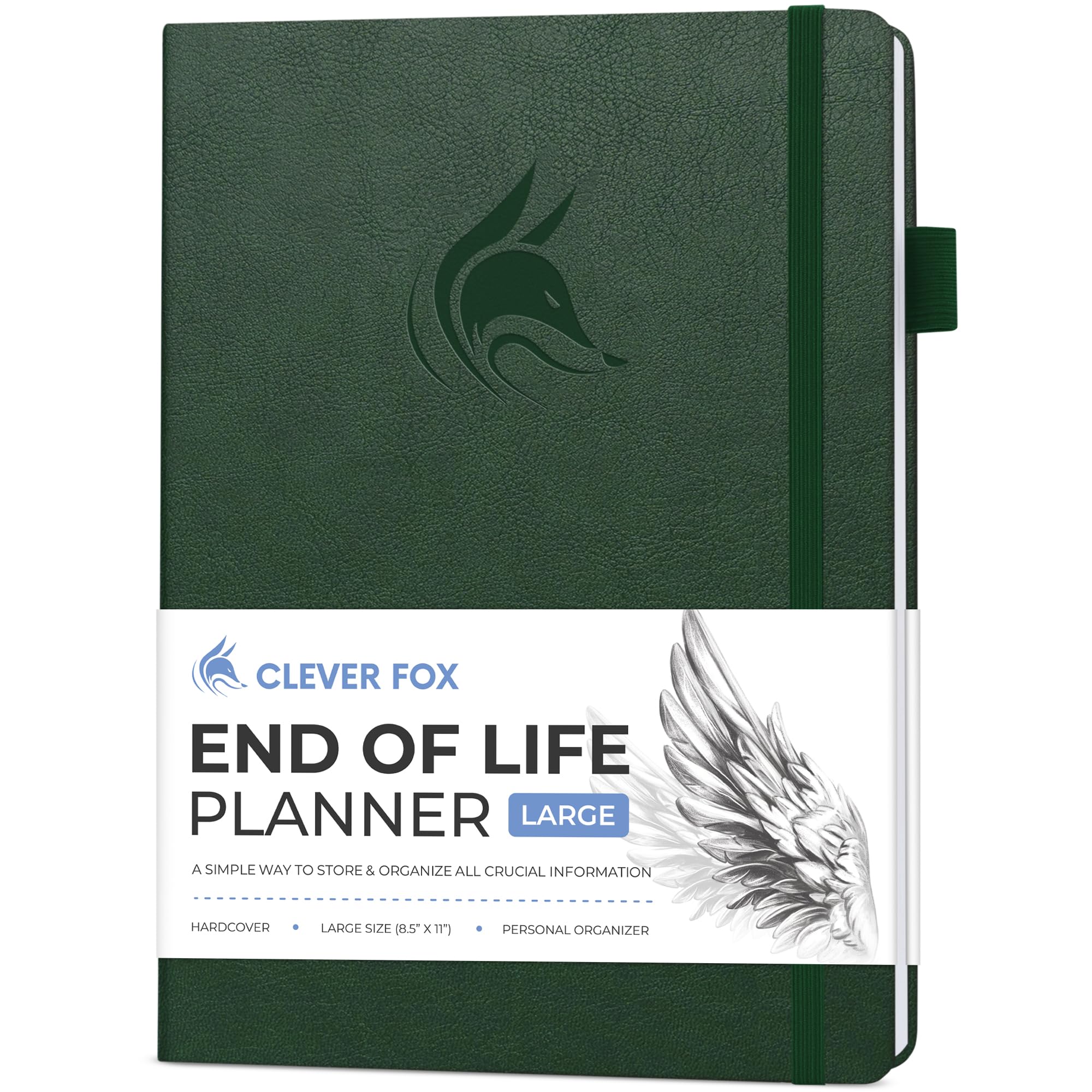 CF End of Life Planner (Dark Green, A4 (8.5" x 11"))