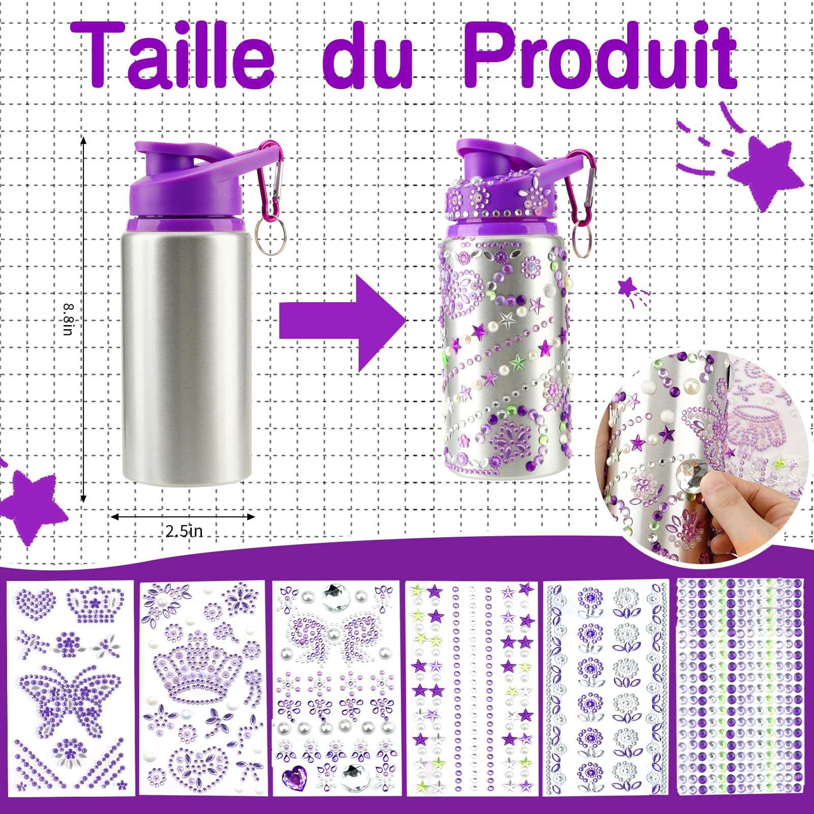 Sirene Jouet Fille 5 6 7 8 9 10 Ans, Cadeau Fille 4 5 6 7 8 9 10 Ans Gourde Sport Kit Activites Manuelles Fille 6 8 10 Ans Bricolage Enfant Loisirs Créatifs Fille 4-12 Ans Diamond Painting Gourde Eau Sirene Jouet Fille 5 6 7 8 9 10 Ans, Cadeau Fille 4 5 6 7 8 9 10 Ans Gourde Sport Kit Activites Manuelles Fille 6 8 10 Ans Bricolage Enfant Loisirs Créatifs Fille 4-12 Ans Diamond Painting Gourde Eau