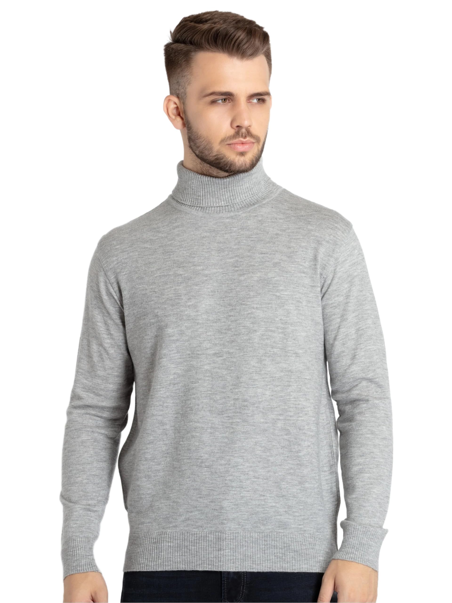 status quo Men's Turtle Neck Regular Fit Sweater-picture-26