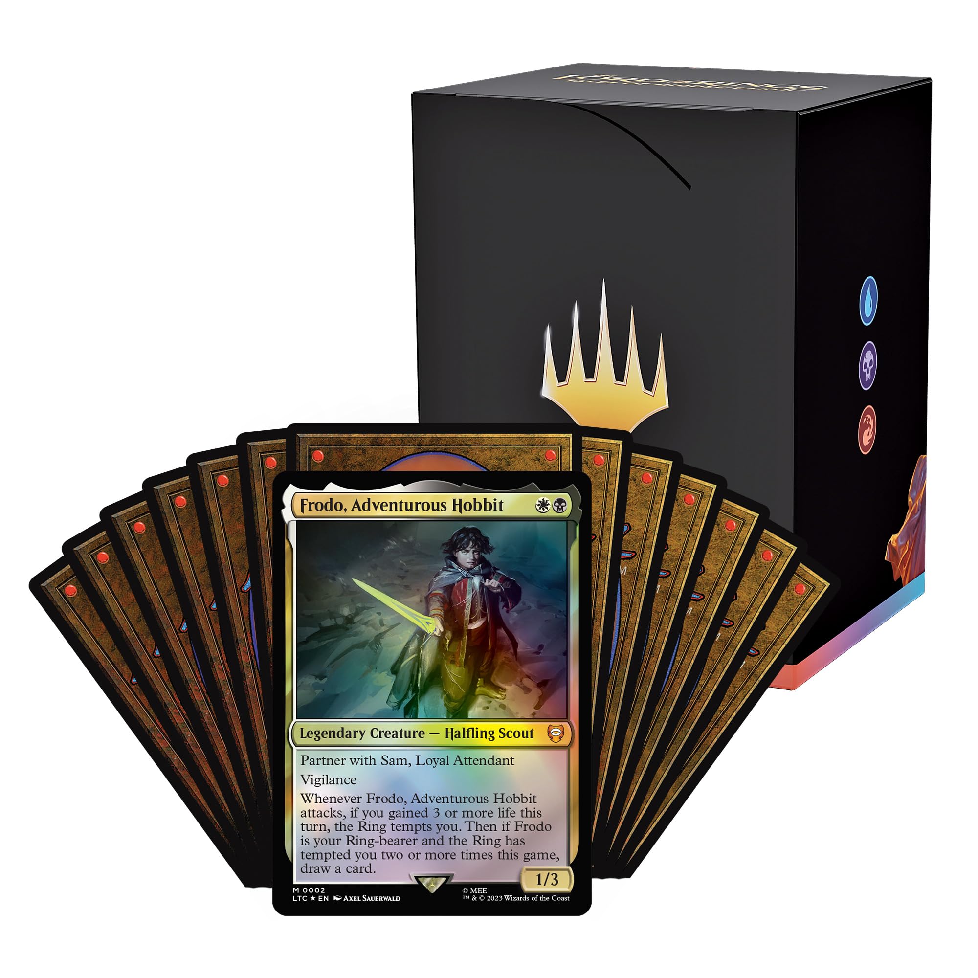 frodo baggins mtg commander deck Frodo Baggins (#320) (showcase)