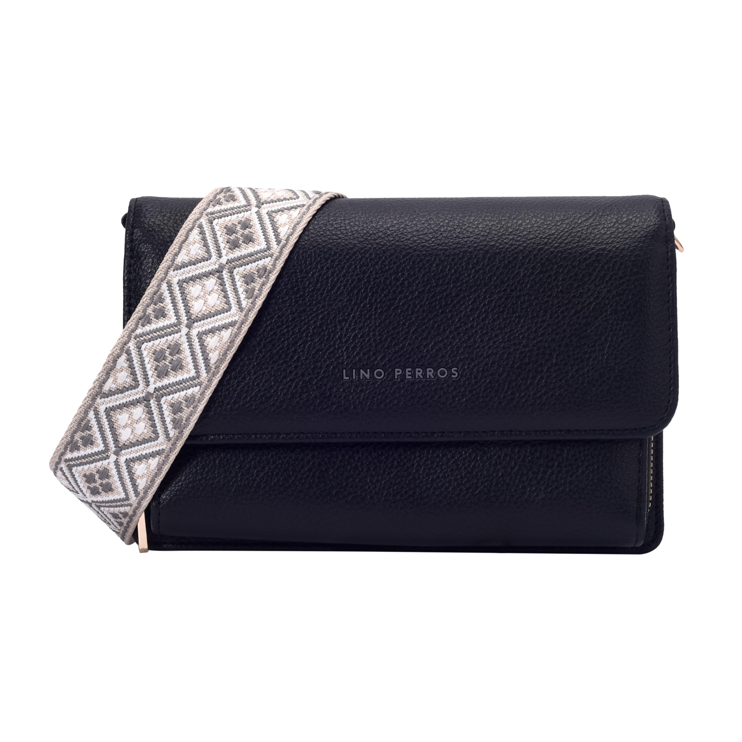 Lino Perros Womens Black Sling Bag (B0D7MHVYRP) Amazon Price History, Amazon Price Tracker
