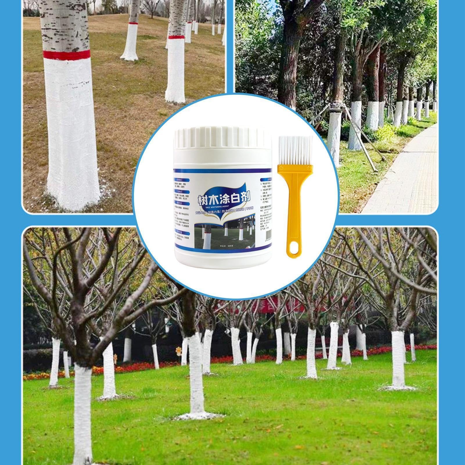 Pintura Para Árboles: Revestimiento Protector Para Vendajes Para Heridas De Árboles, Revestimiento Para Reparación De Cortezas, Pintura Protectora Para Troncos Anticongelante Y Contra Quemaduras Solar