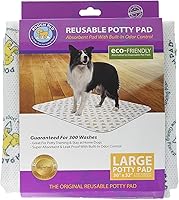 Vista 15 de PoochPad Almohadilla para orinal original, lavable y reutilizable (tamaño mediano, paquete de 2) - Control de olores inigualable, almohadilla