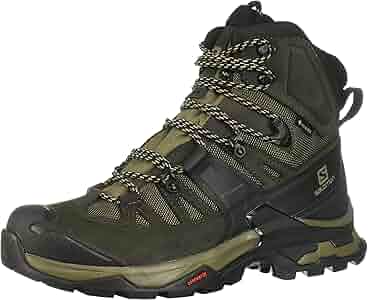 Amazon | SALOMON サロモン QUEST 4 GTX 男性用ハイキングブーツ
