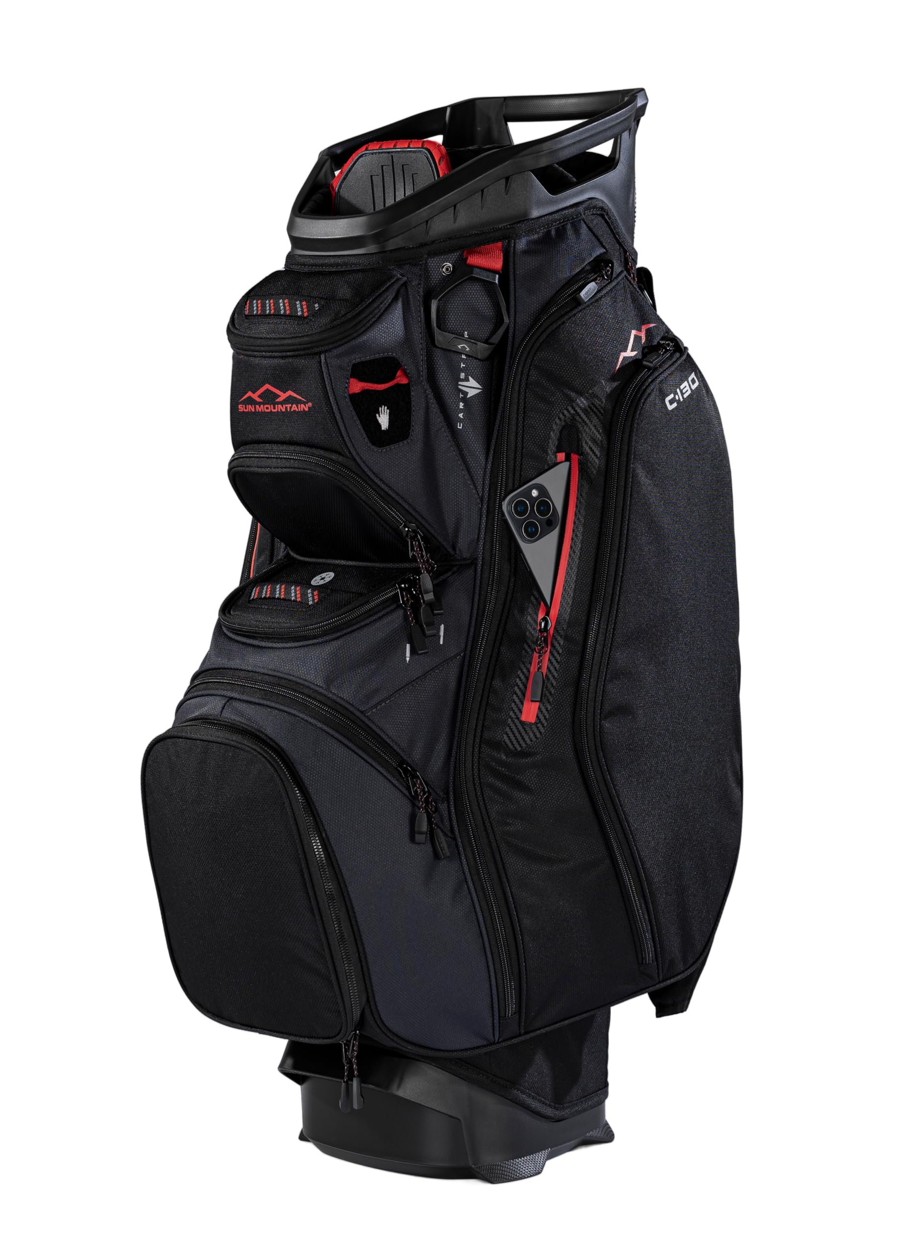 Sun Mountain C130 Bolsa de Golf Ligera para Hombre 14 vías 2026