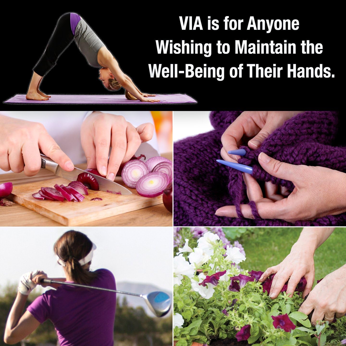 PROHANDS VIA Hand Exerciser, Finger Exerciser (Hand Grip Strengthener), Spring-Loaded, Finger-Piston System, Isolate and Exercise Each Finger : Sports & Outdoors