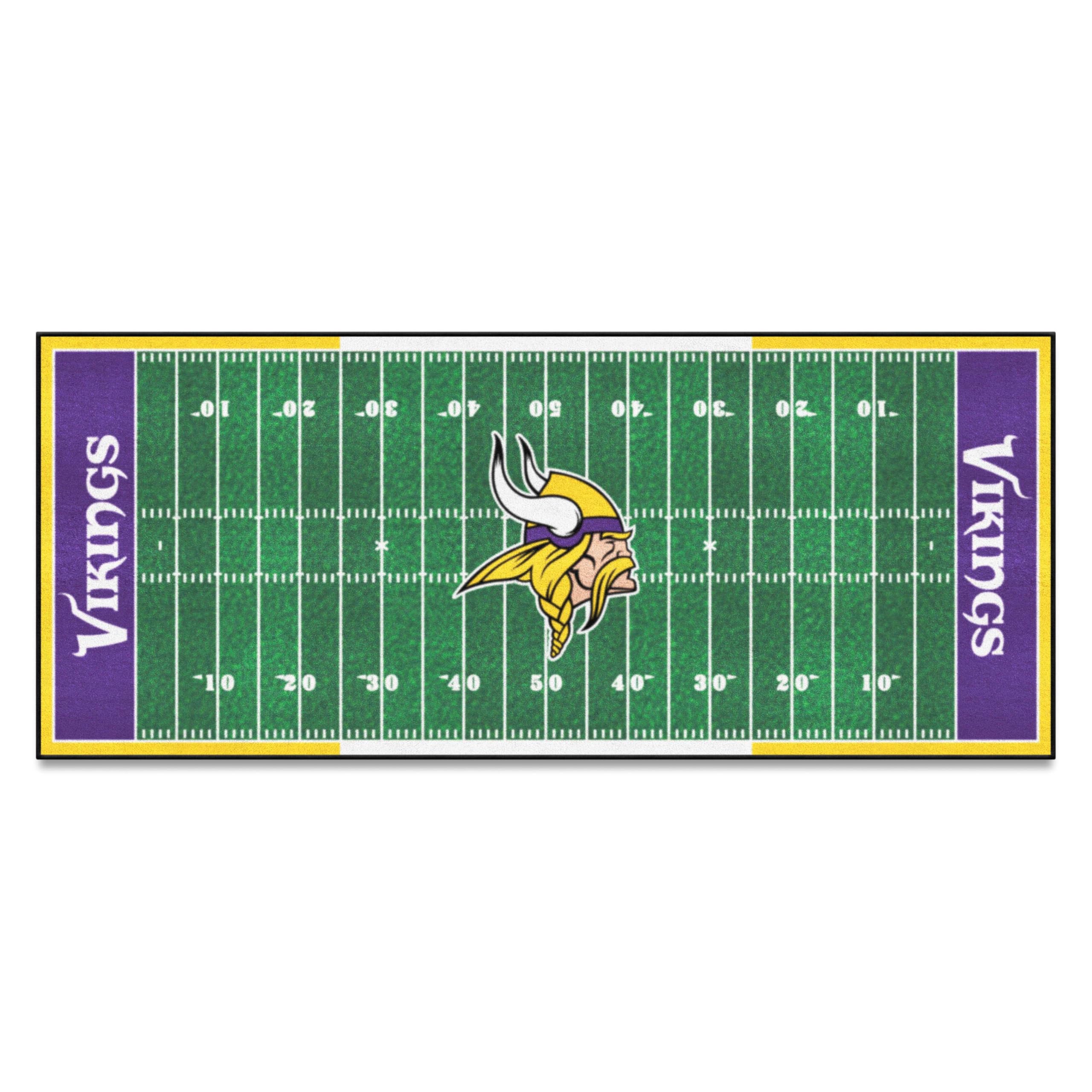 FANMATS NFL Nylon Face Football Field Runner