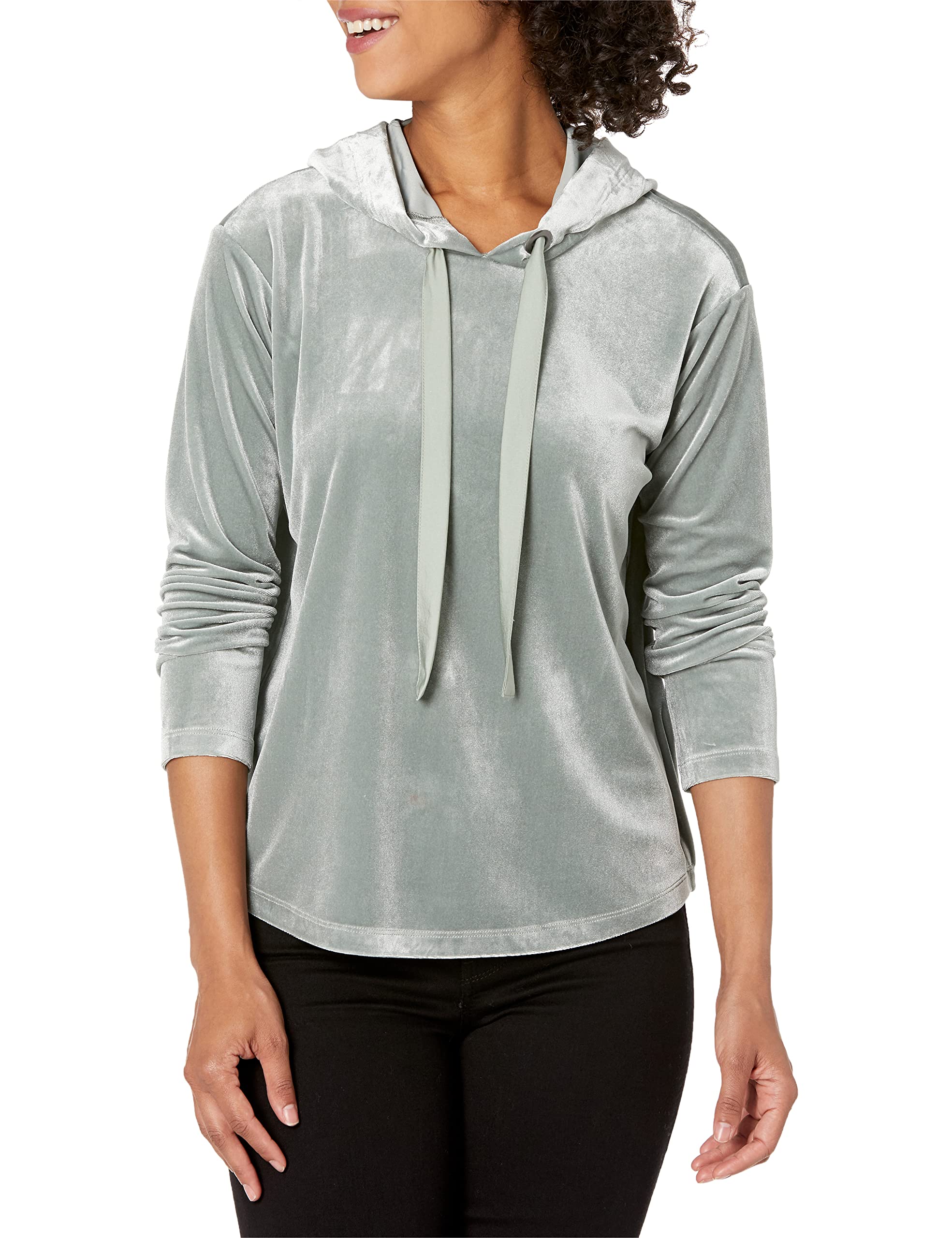 Nic+ZoeWomen's Velvet Luxe Hoodie Shirt