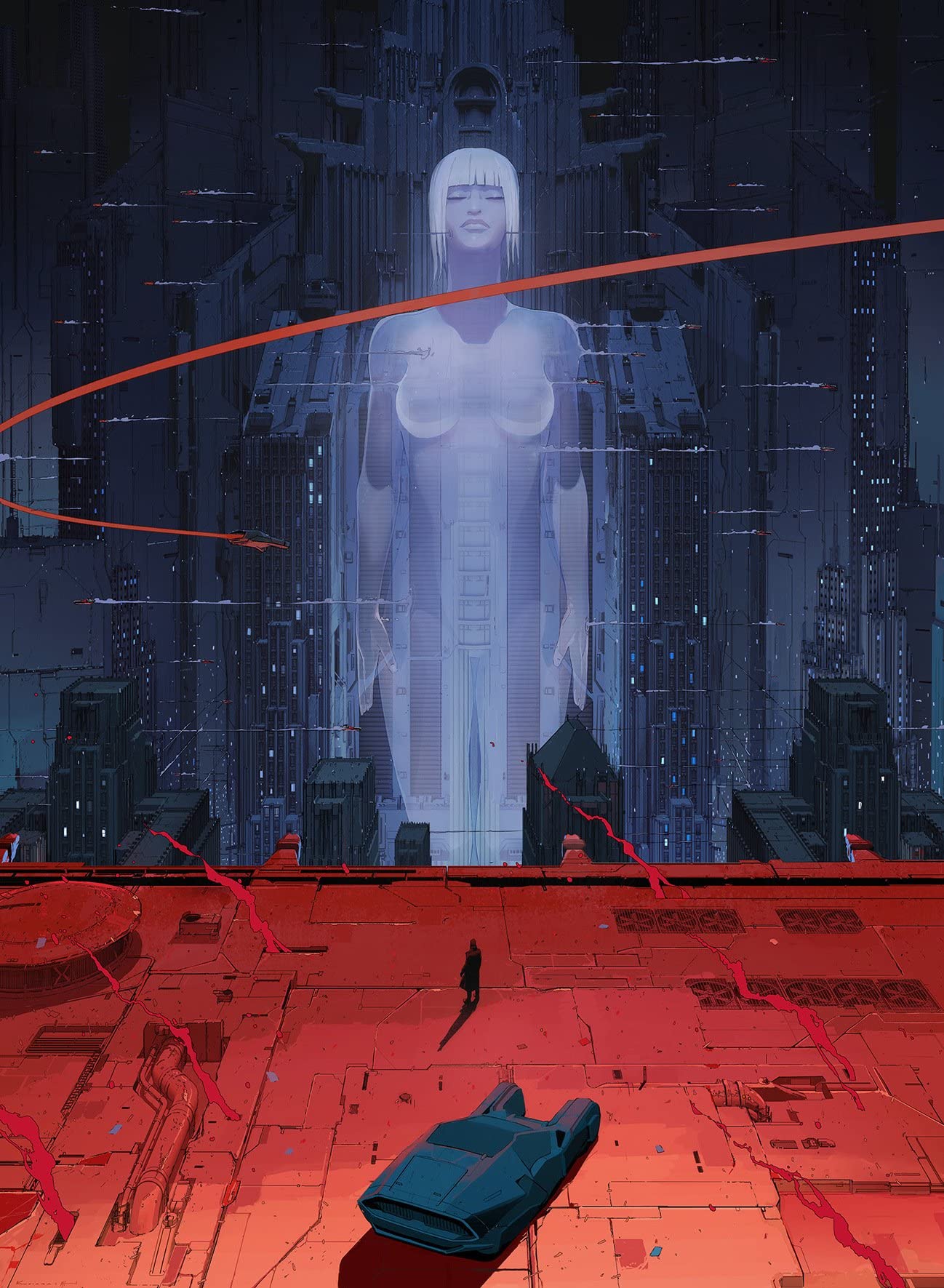 Blade Runner 2049 Poster - 170GSM 12x18 Unframed Multicolor Perfect for your Wall HOMEDECORE352