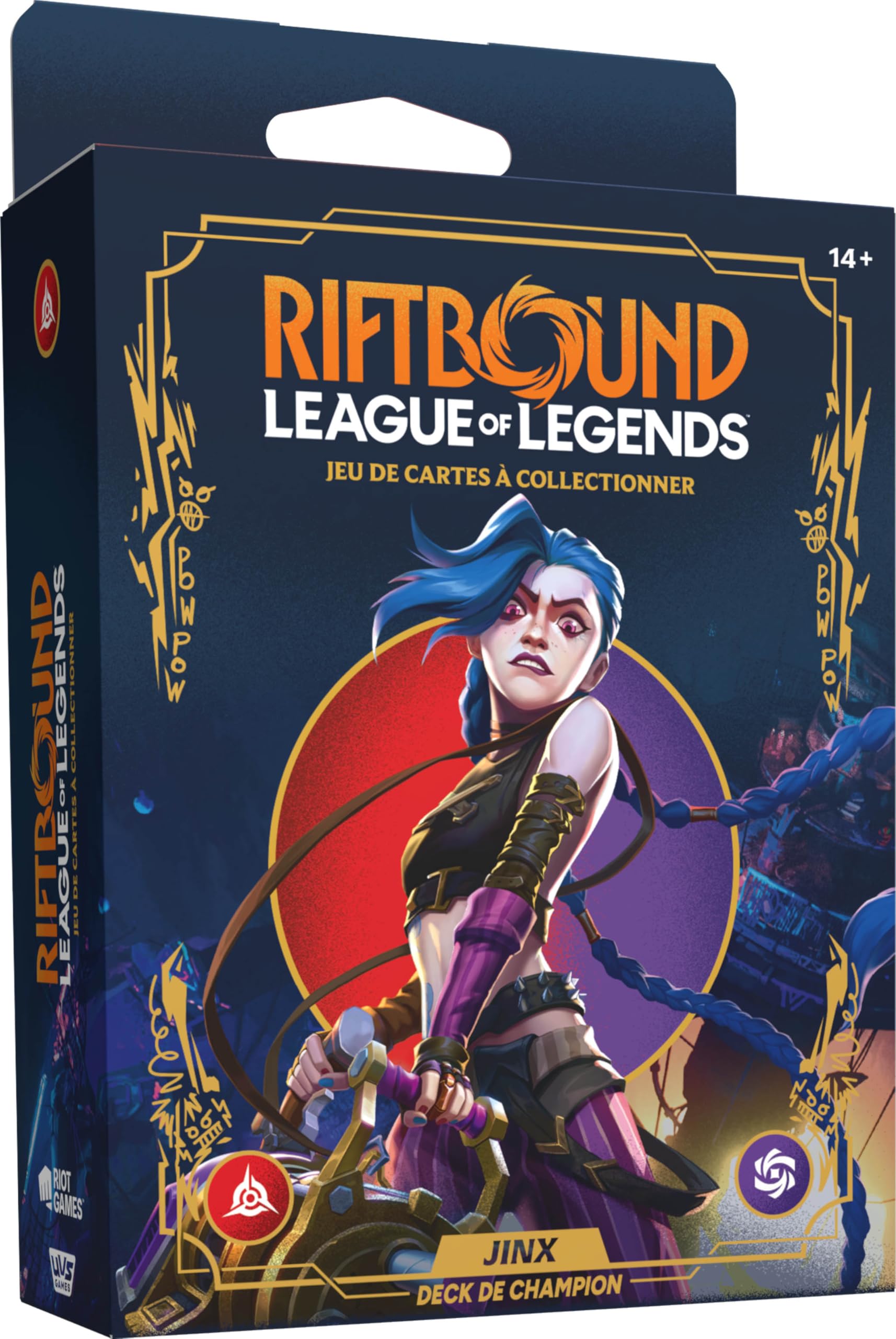 Riftbound Champion Deck League of Legends TCG - OGN: Origins - Jinx - French Version