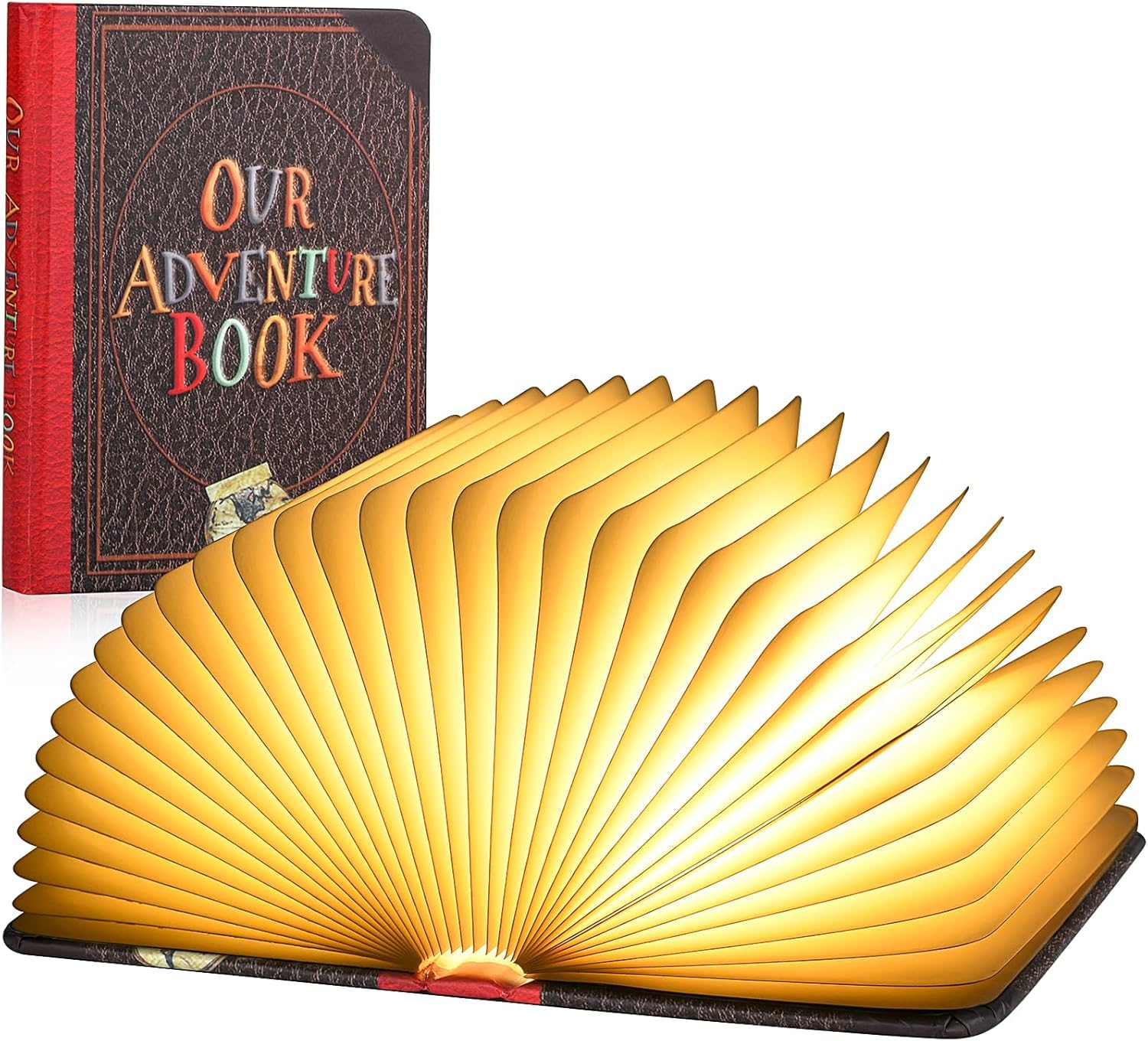 Adventure Book Night Light, 3D Lamp&5 Colors Folding Serbia - View #8