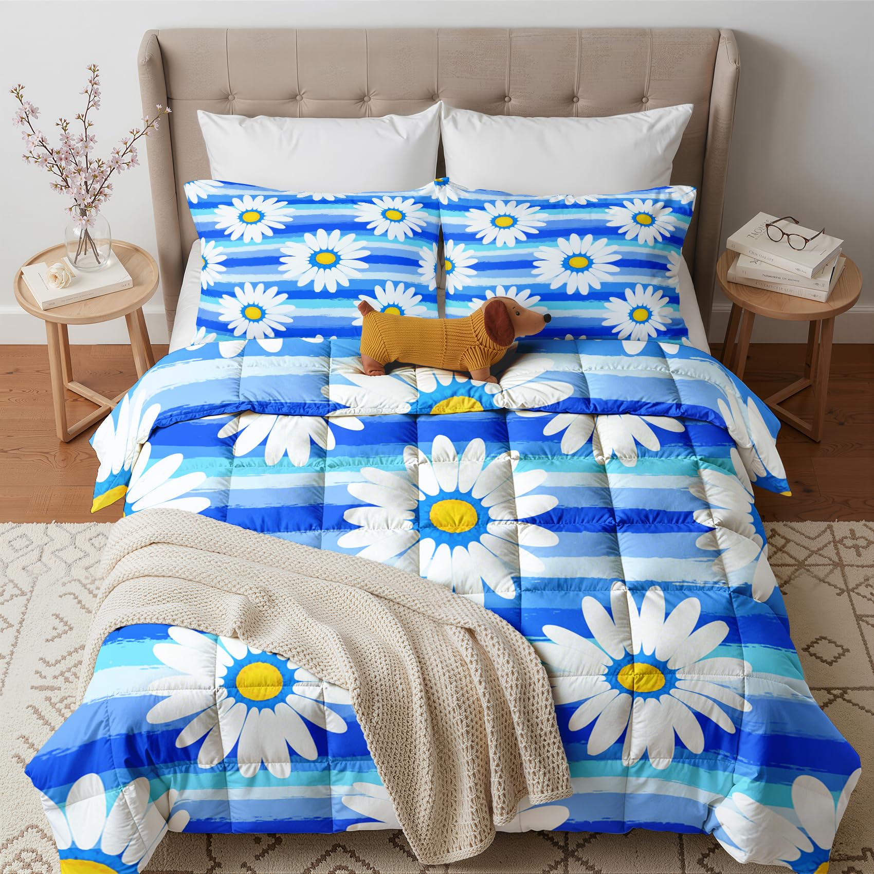 GEDAEUBA Daisy Duvet King Size 10.5 Tog