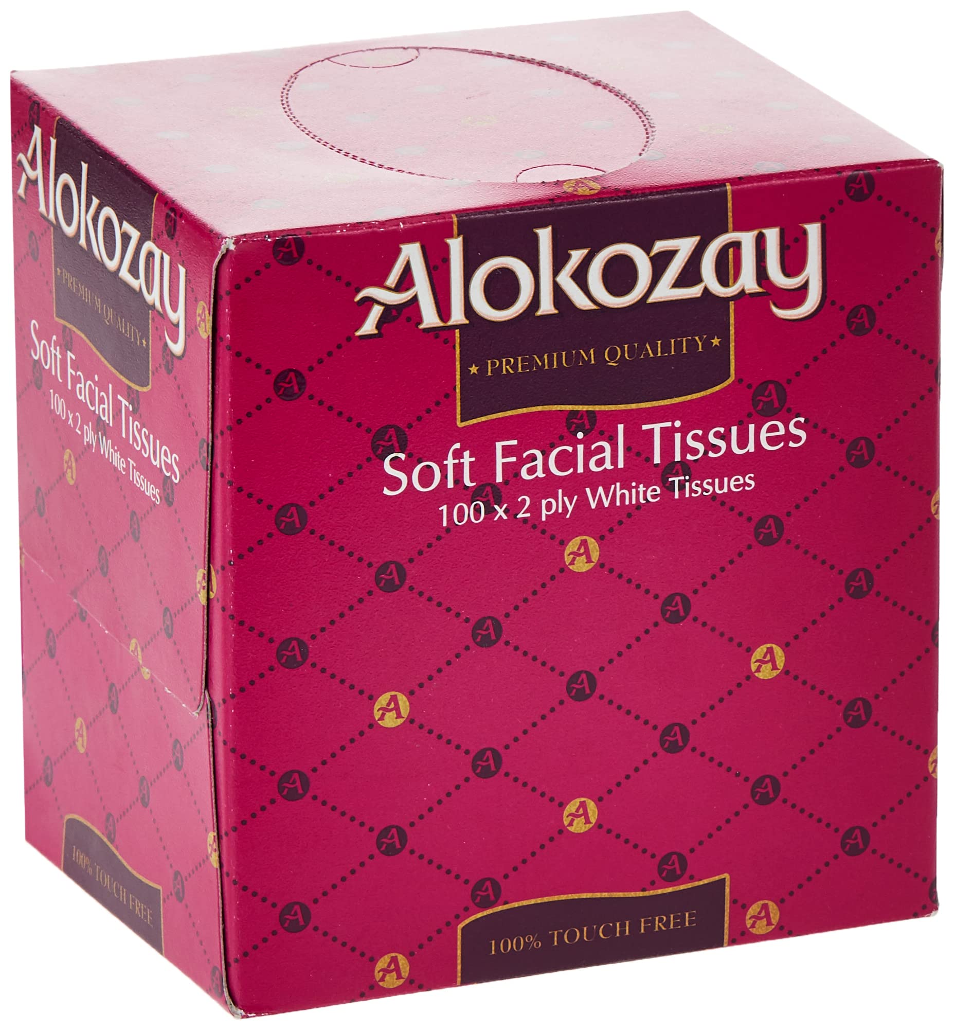 Alokozay Soft Facial Tissues 2ply 100pcs - Packaging May Vary
