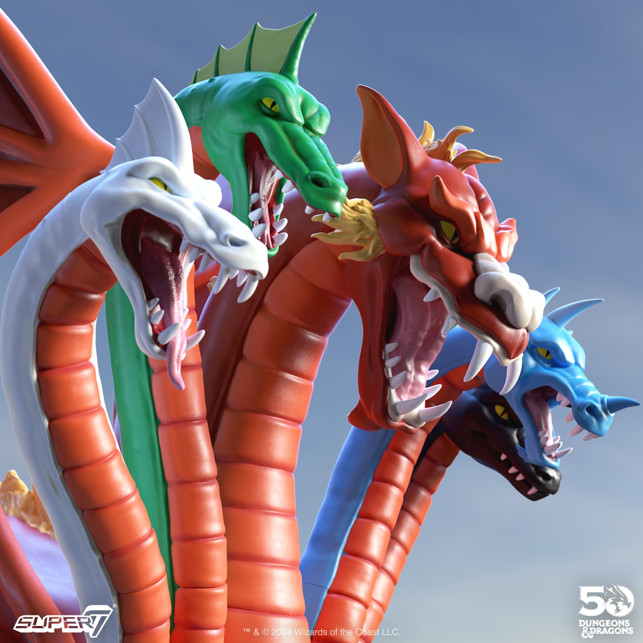 Amazon.com: Super7 Dungeons and Dragons ULTIMATES! Vinyl - Tiamat