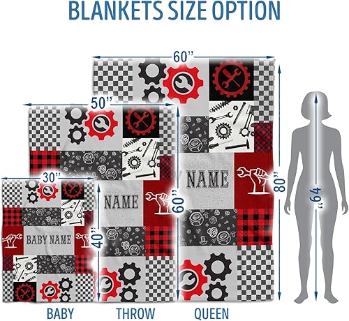 Miniatura 31 de Mantas de bebé personalizadas para niños, manta de motocicleta de bebé, mantas de bebé personalizadas, manta de bebé personalizada, manta de Nombre