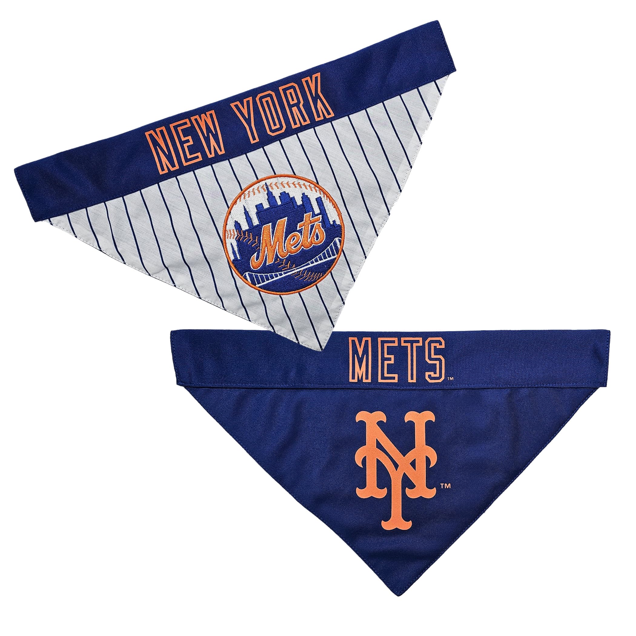 Amazon.com : Pets First MET-3217-L-XL MLB Dog Bandana - New York