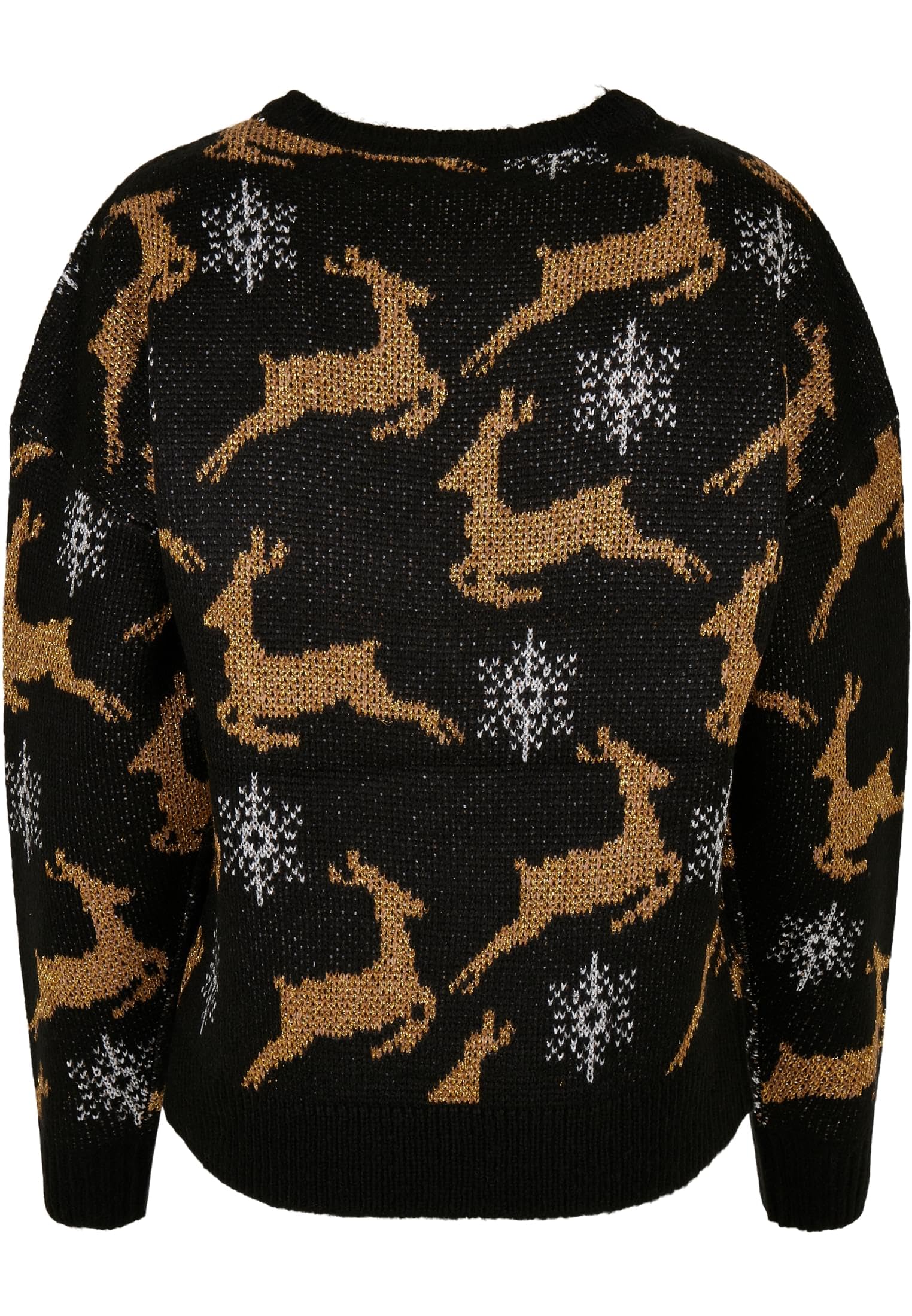 Urban Classics Damen Ladies Oversized Christmas Sweater