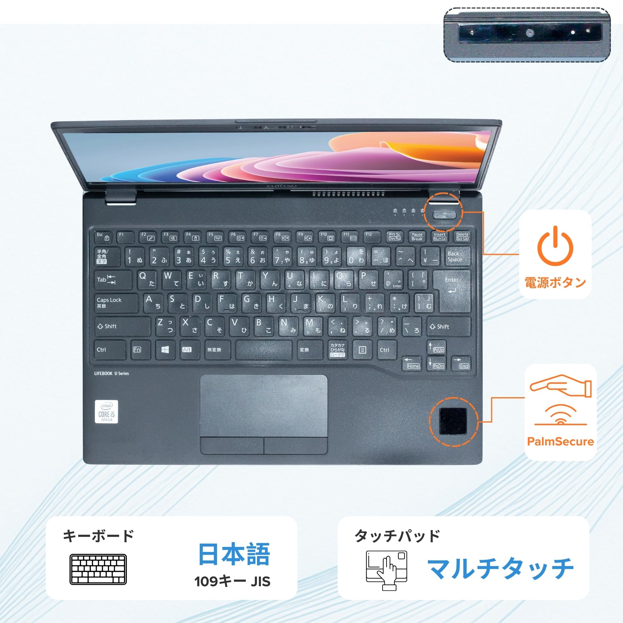 Amazon.co.jp: 【整備済み品】 富士通 LIFEBOOK U9310/D, i5-10310U