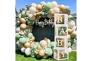 Neutral Baby Shower Decorations Kit: A Touch of Grace for Your Celebration