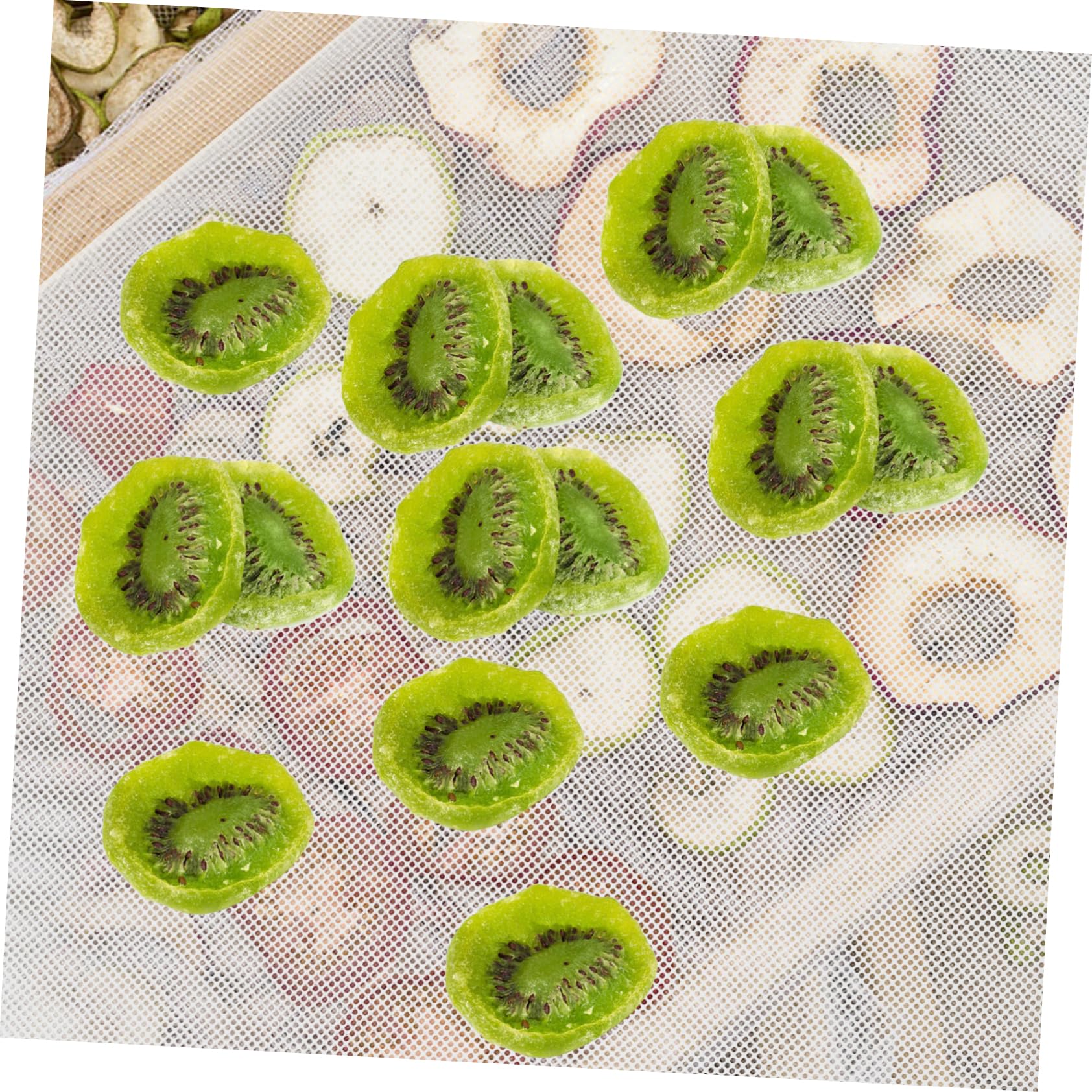 Zerodeko Dehydrator Nonstick Mesh Mat for Food Drying Reusable Dryer Liner for Meat Vegetables and Herbs for Dehydrators