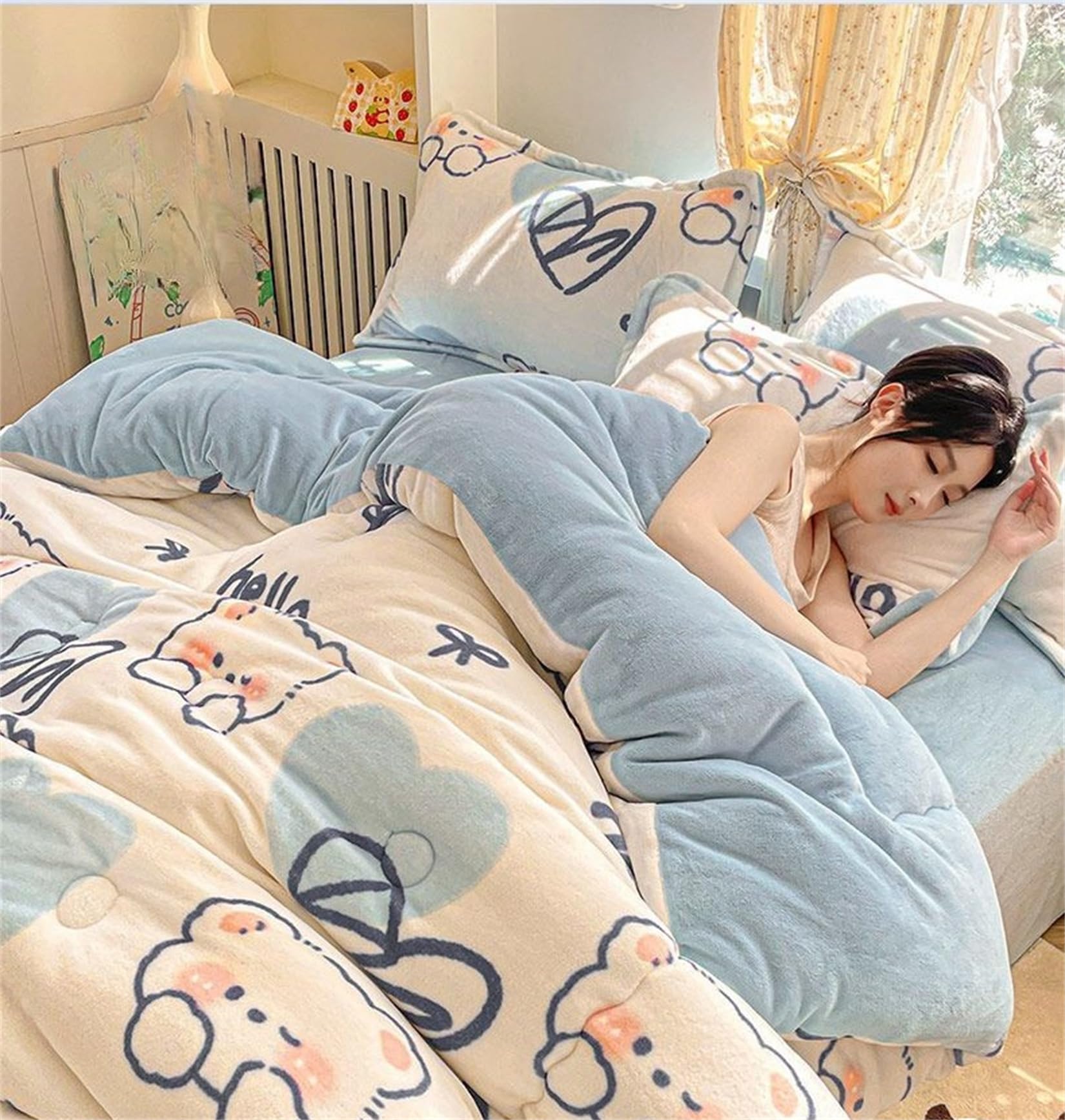 Amazon|MAIBED こたつ布団 長方形 おしゃれ クマ柄 フランネル Amazon|MAIBED こたつ布団 長方形 おしゃれ クマ柄 フランネル