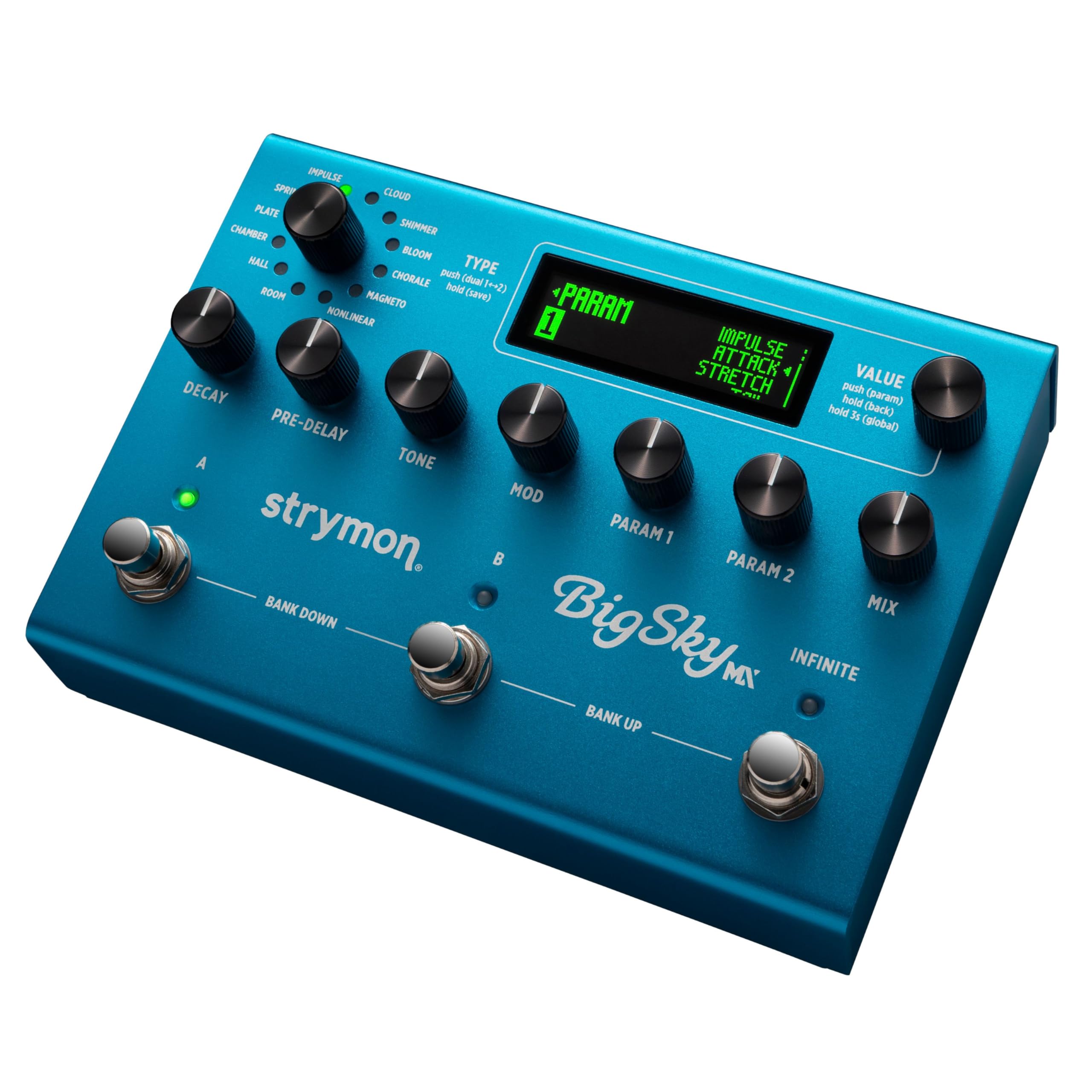 strymon ストライモン BigSky MX リバーブ ギターエフェクター