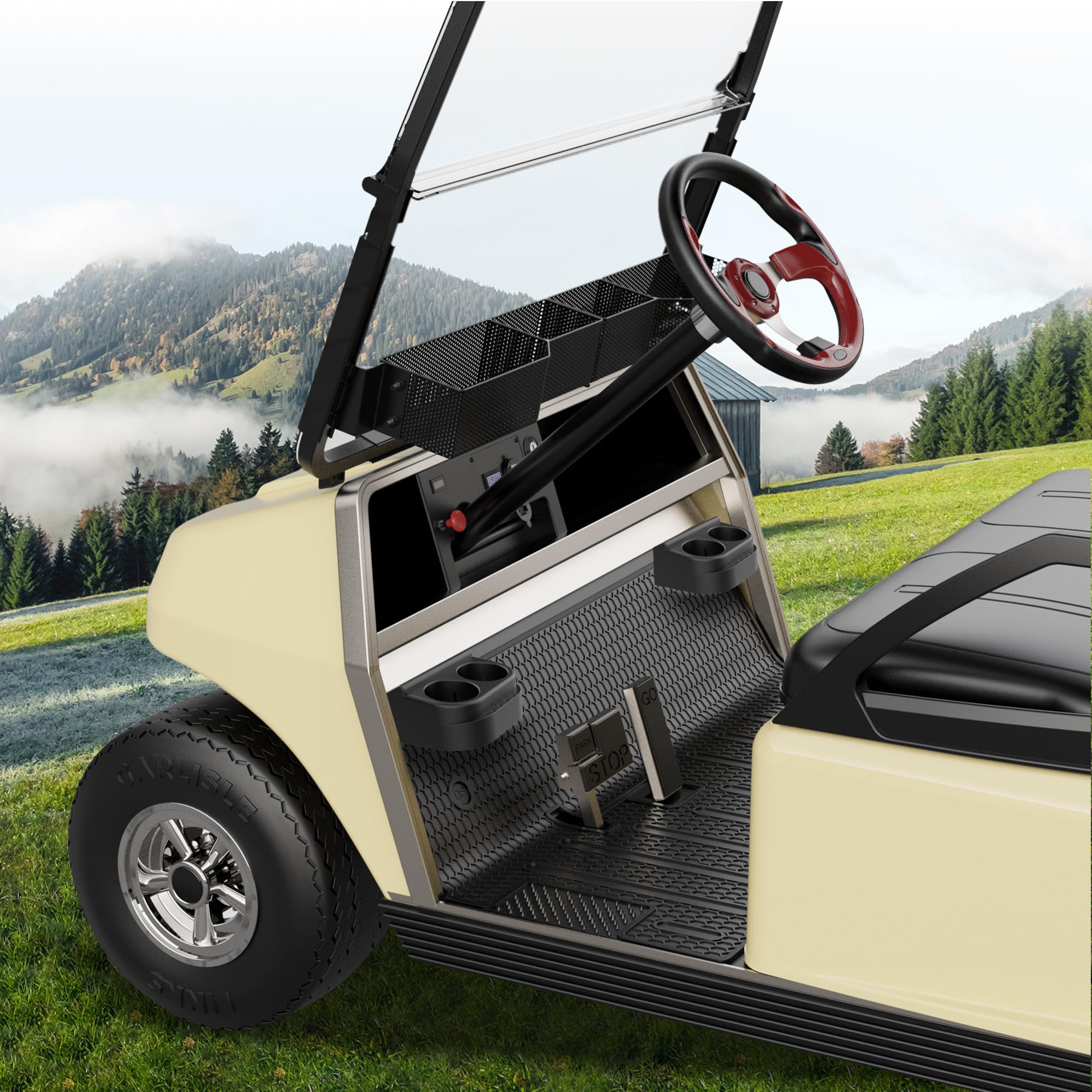 10L0L Golf Cart Getränkehalter, 2 Stück