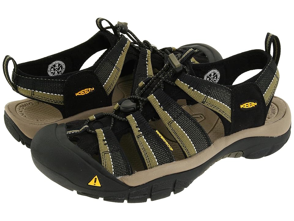 

Keen Newport H2 (Black/Stone Gray) Men's Sandals