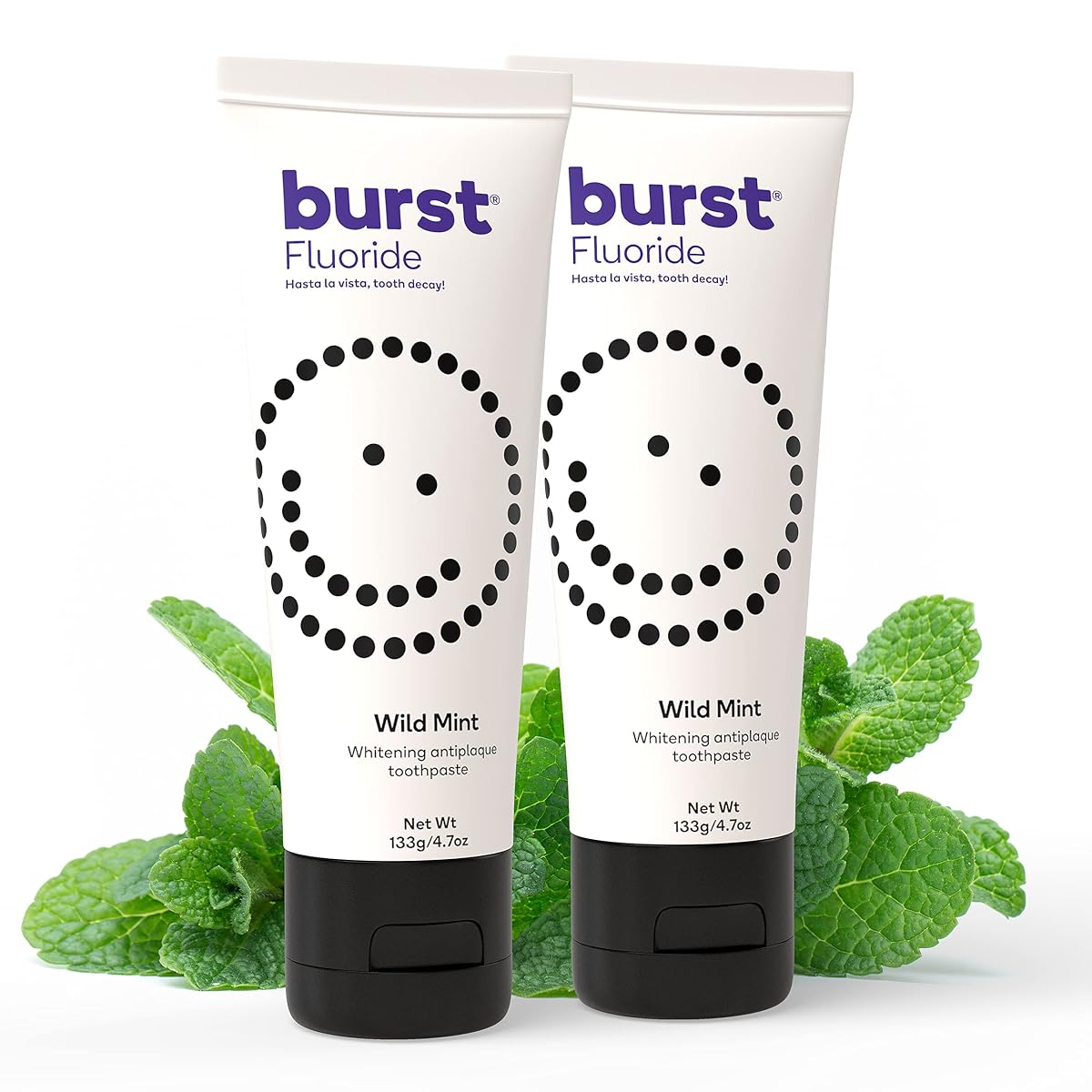 Burst Toothpaste With Cavity Fighting Fluoride