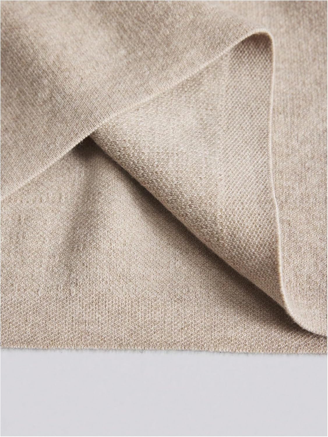 Verdusa Women's Old Money Clothes 3/4 Sleeve Asymmetrical Poncho Sweater Elegant Knit Shawl Tops Fall Outfits - Image 6