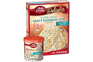 Betty Crocker Tie Dye Cake Mix and Tie Dye Frosting