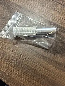 Pacote com 12 âncoras de cobertura de piscina atualizadas com parafusos de cabeça e ferramenta de tamponamento de alumínio - Plástico reforçado com fibra de vidro, resistente à corrosão