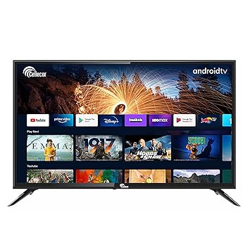 CELLECOR 100 cm (40 inch) Full HD LED Certified Smart Android TV with Two Smart Remotes (40CS)
