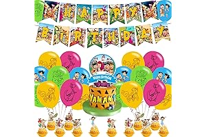 Flintstones Party Decorations: Unforgettable Pebbles and Bamm-Bam Birthday Bash
