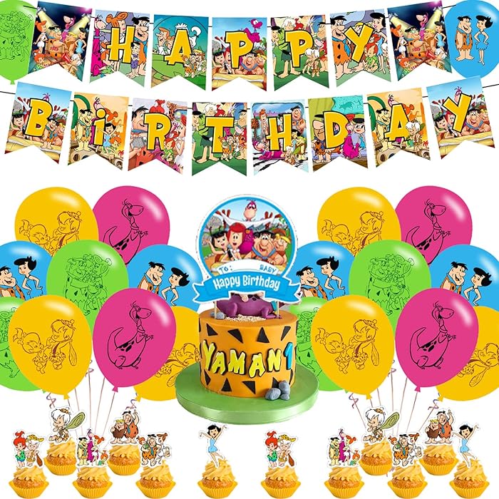 Buy Flintstones Party Decorations,Birthday Party Supplies For Flints
