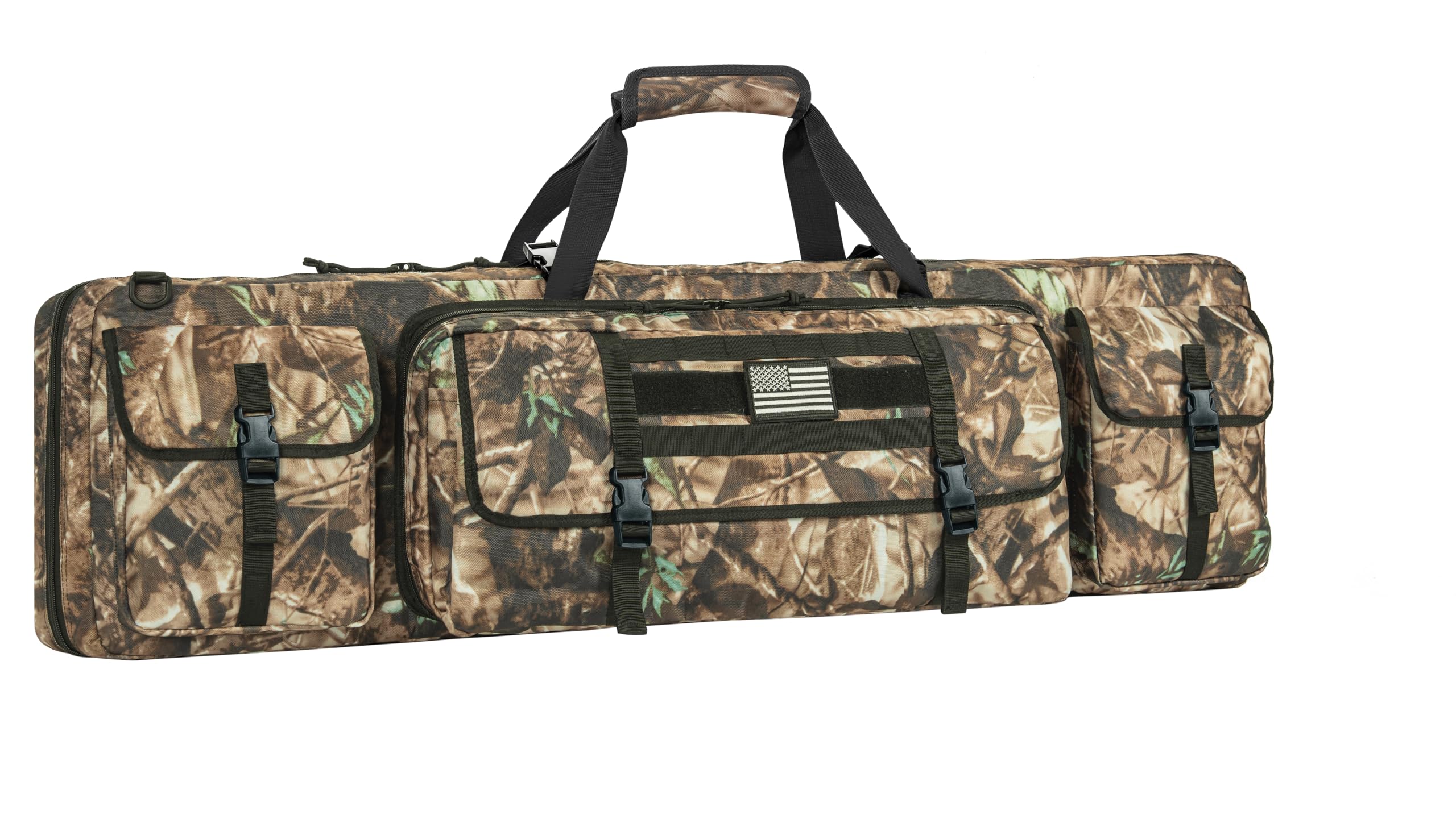 26/28/32/36/42/46/48/51/55" Double Rifle Case Soft Gun Bag Tactical Backpack
