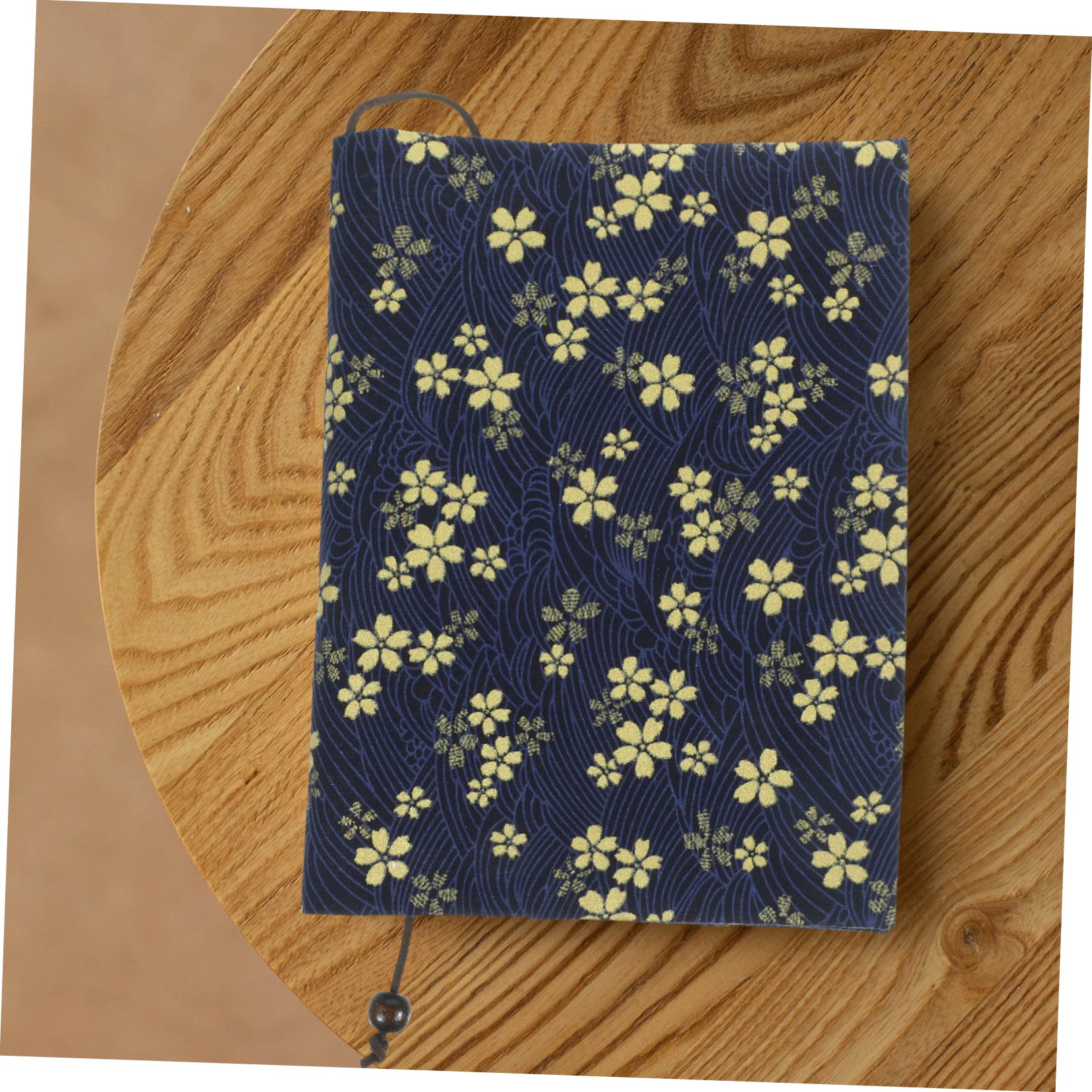 VILLCASE 5piezas Cubierta Decorativa De Tela Cuaderno Funda De Libro De Tela Mano Protección Reusable y Resistente Arañazos Marino Estampado De Flores