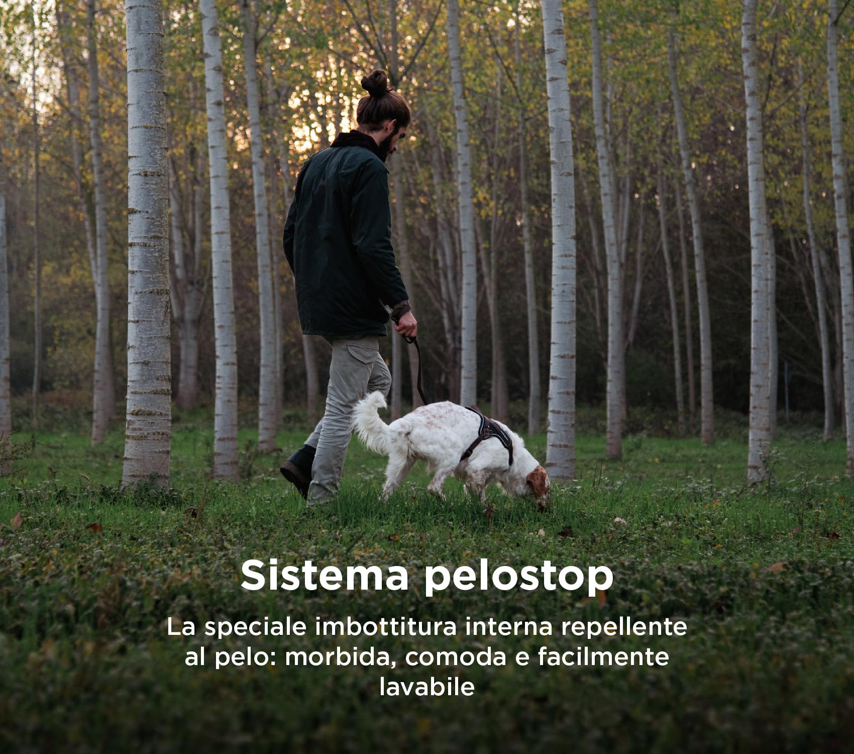 MyFamily Arnés para Perros De Poliéster Made In Italy, Los Datos Maestros De Tu Perro Siempre Contigo, Conexión para Smartphone con Tecnología NFC, Modelo K, Colección Memopet
