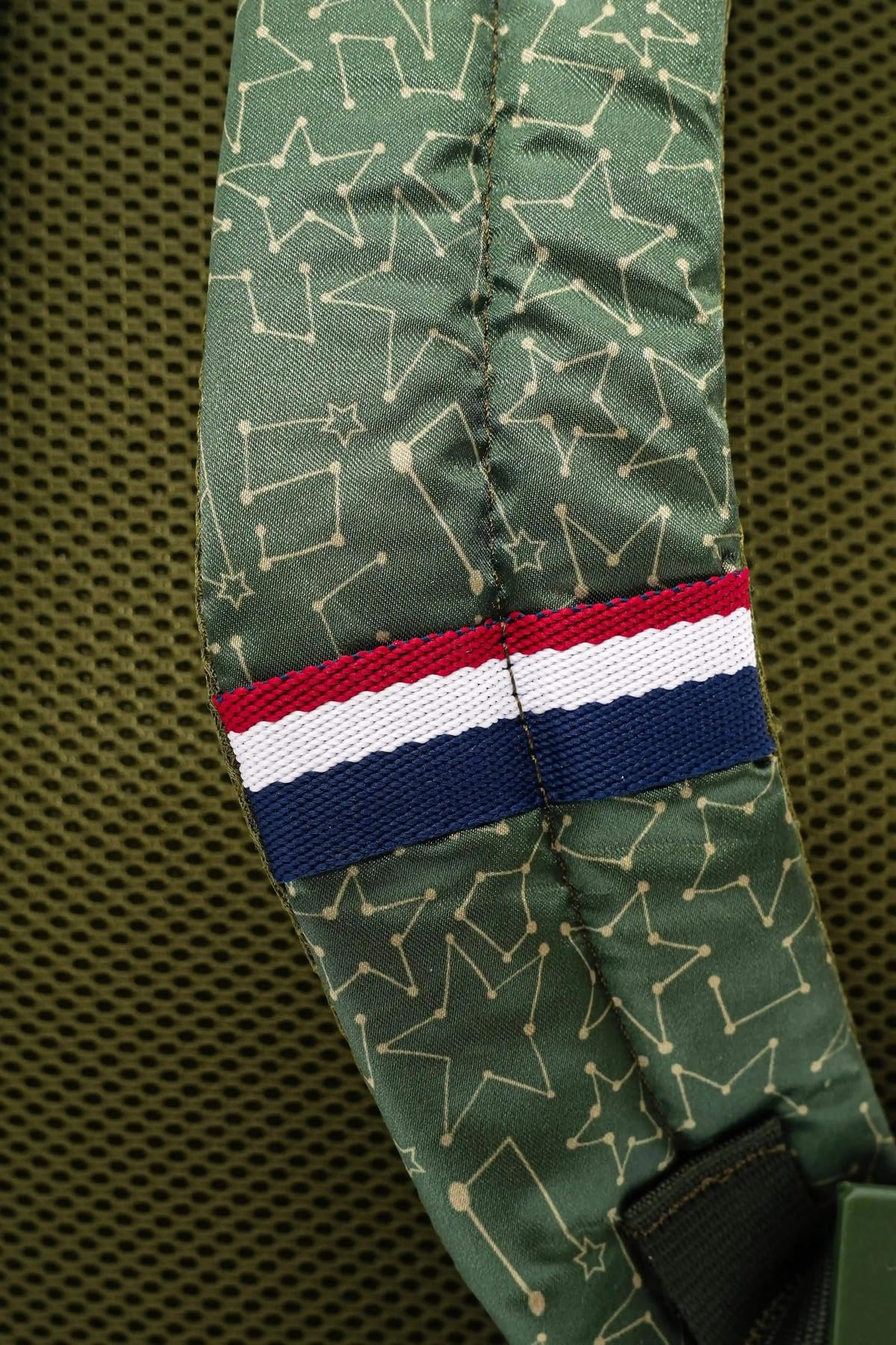 U.S. POLO ASSN. U.S. Polo. Assn. Unisex Okul Çanta Seti Plset2213716,Yeşil Tek Ebat