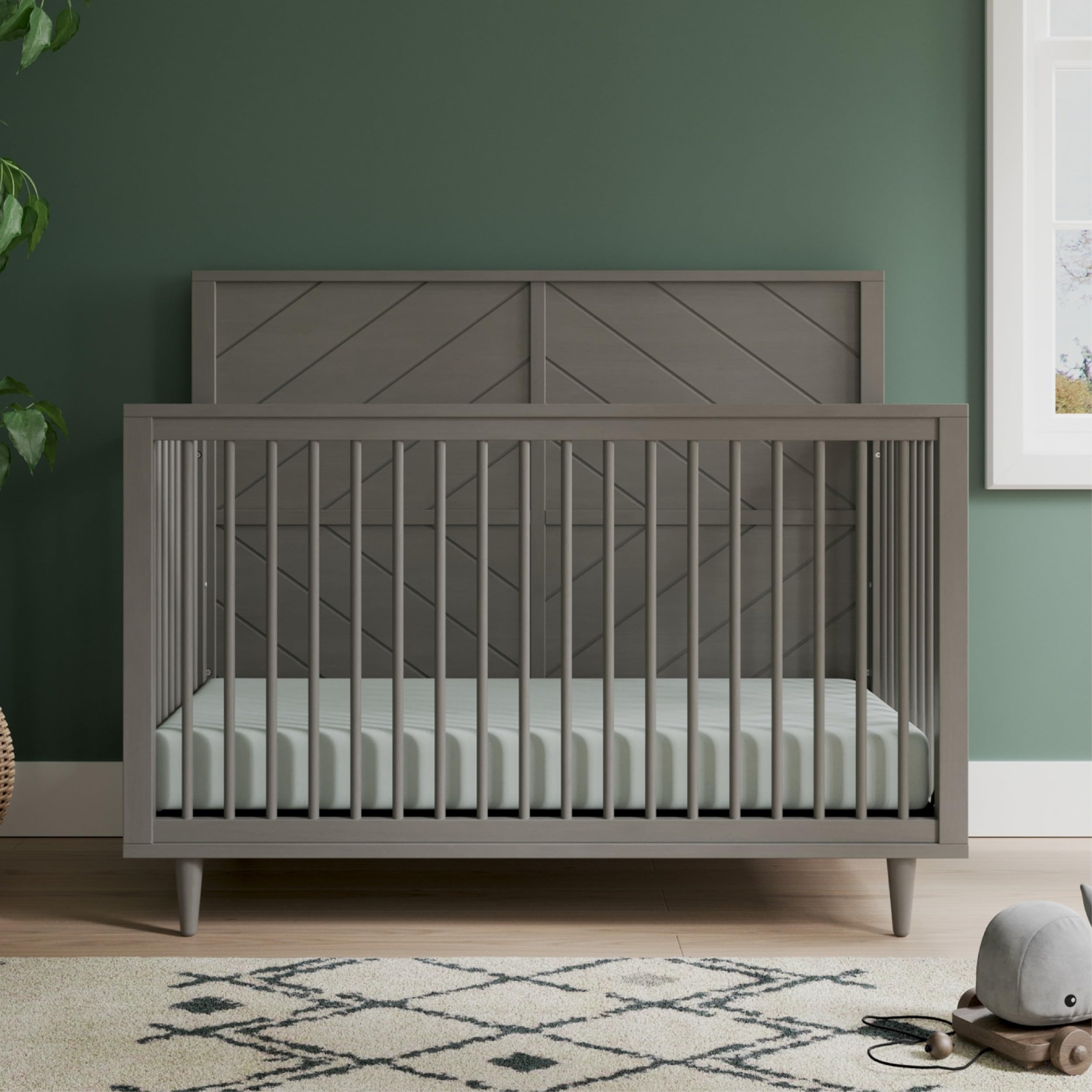Amazon.com: Child Craft Surrey Hill Design 4-in-1 Convertible Baby Crib  Nursery Furniture Set, Baby Bed and 3 Drawer Dresser, for Babies, Toddlers  and Kids Bedroom (2 Piece - Lunar Gray) : Baby