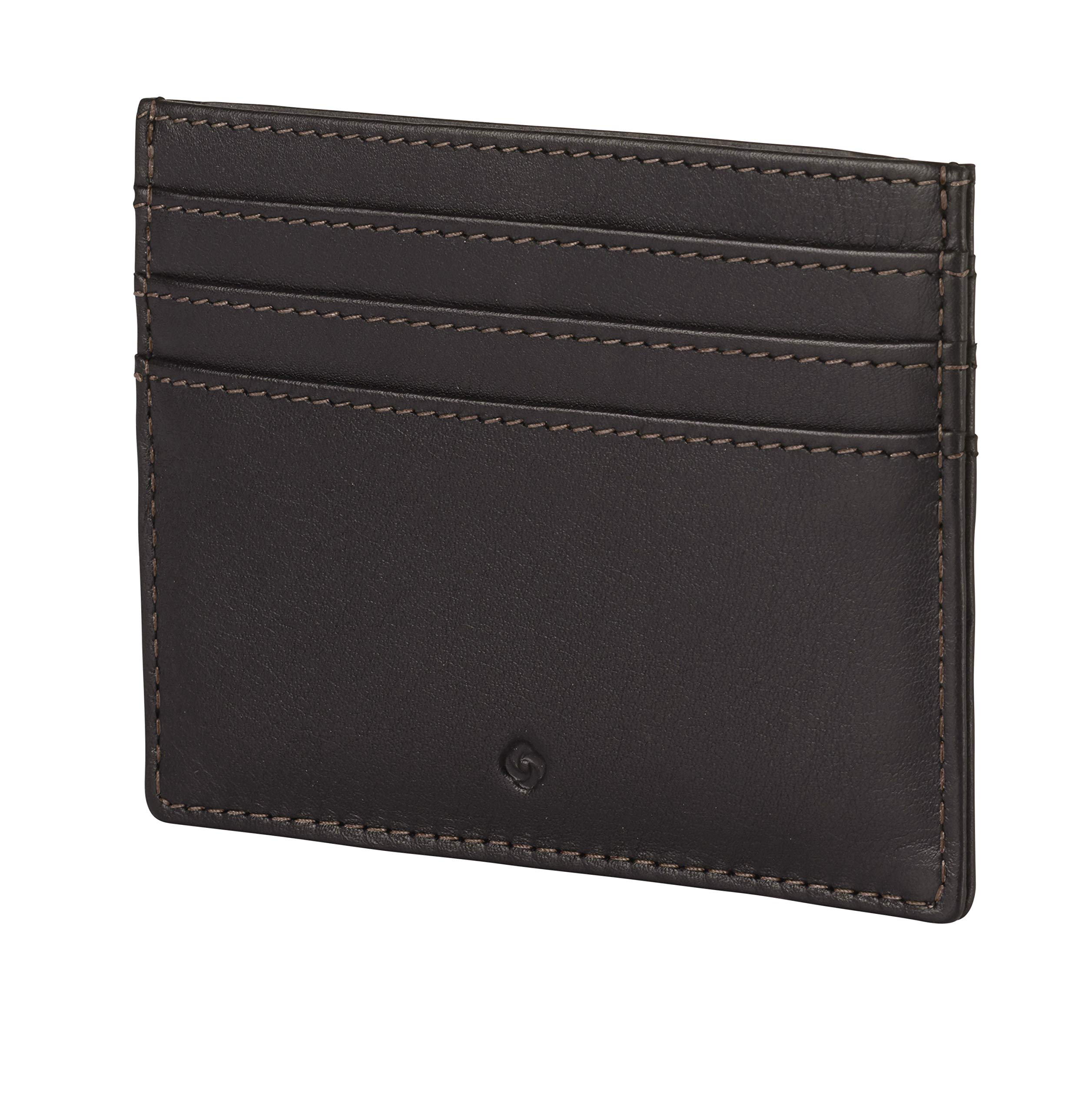 Samsonite Attack 2 Slg Card Case, 10 cm, Brown (Ebony Brown)