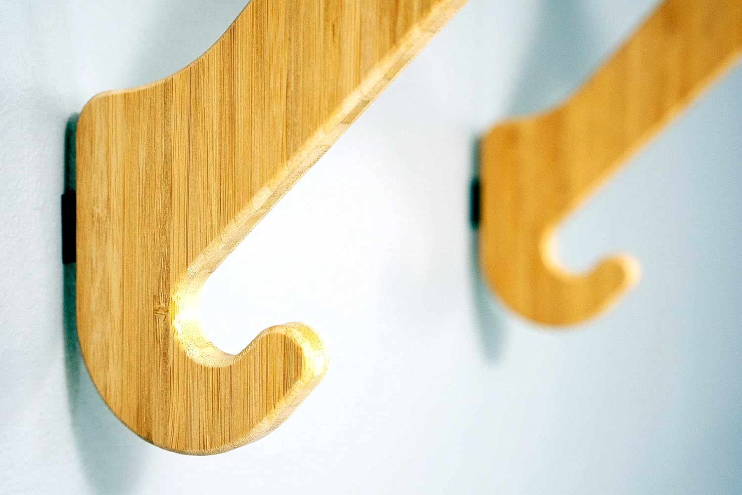 Grassracks Bamboo Bike Wall Mount/Bicycle Wall Rack/Bike Hanger for in-Home and Garage Bike Storage Rackcycle (1 Bike, Bamboo)