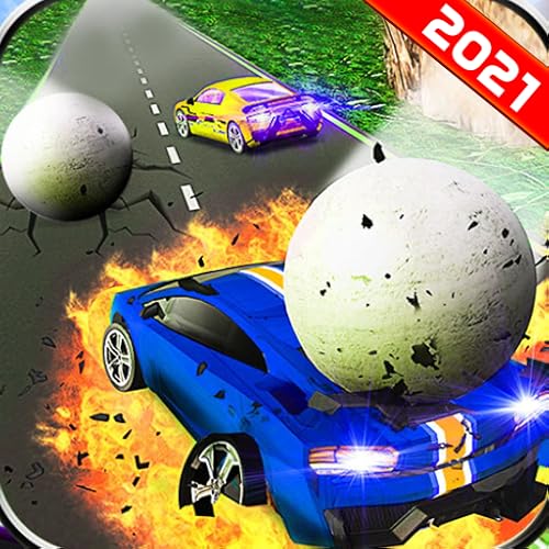 Destruição de bolas de rolamento de carros acorrentados